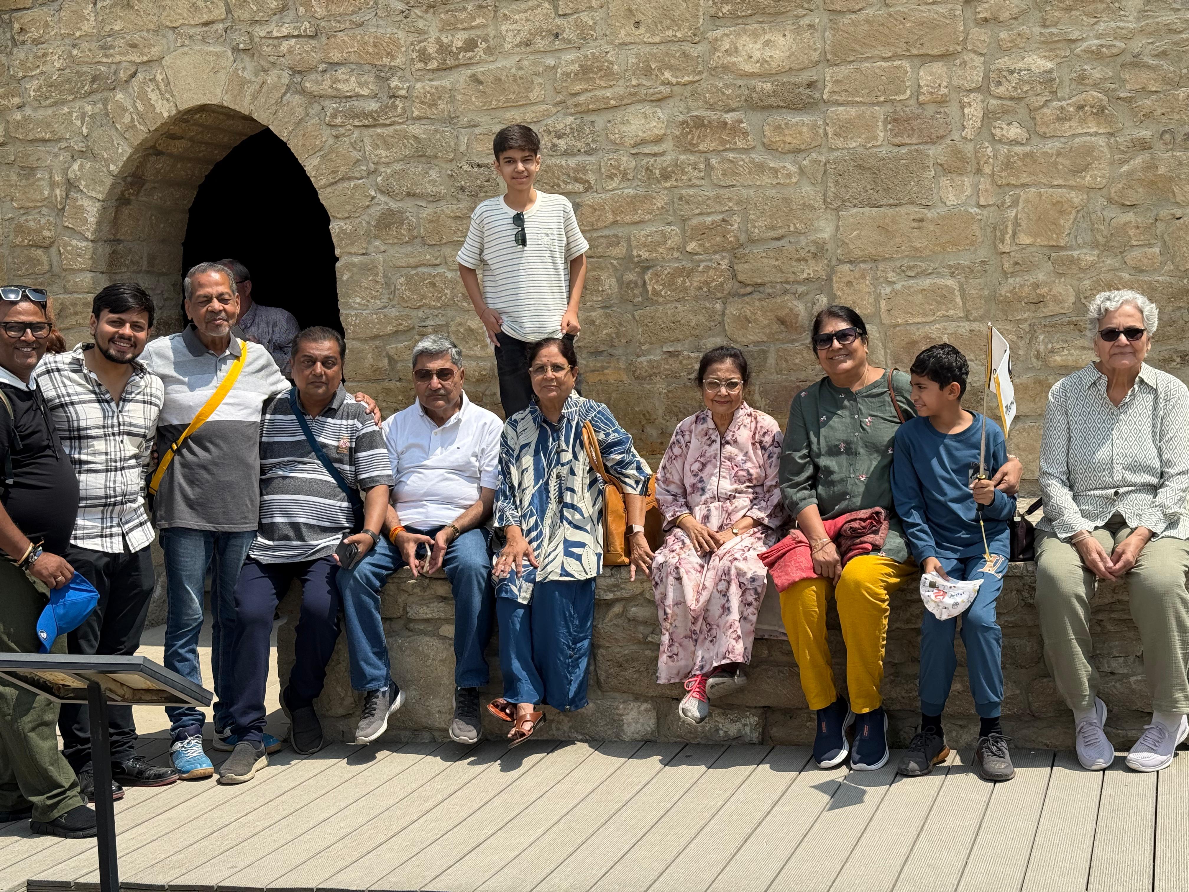 Various group photos during International Study Tour.