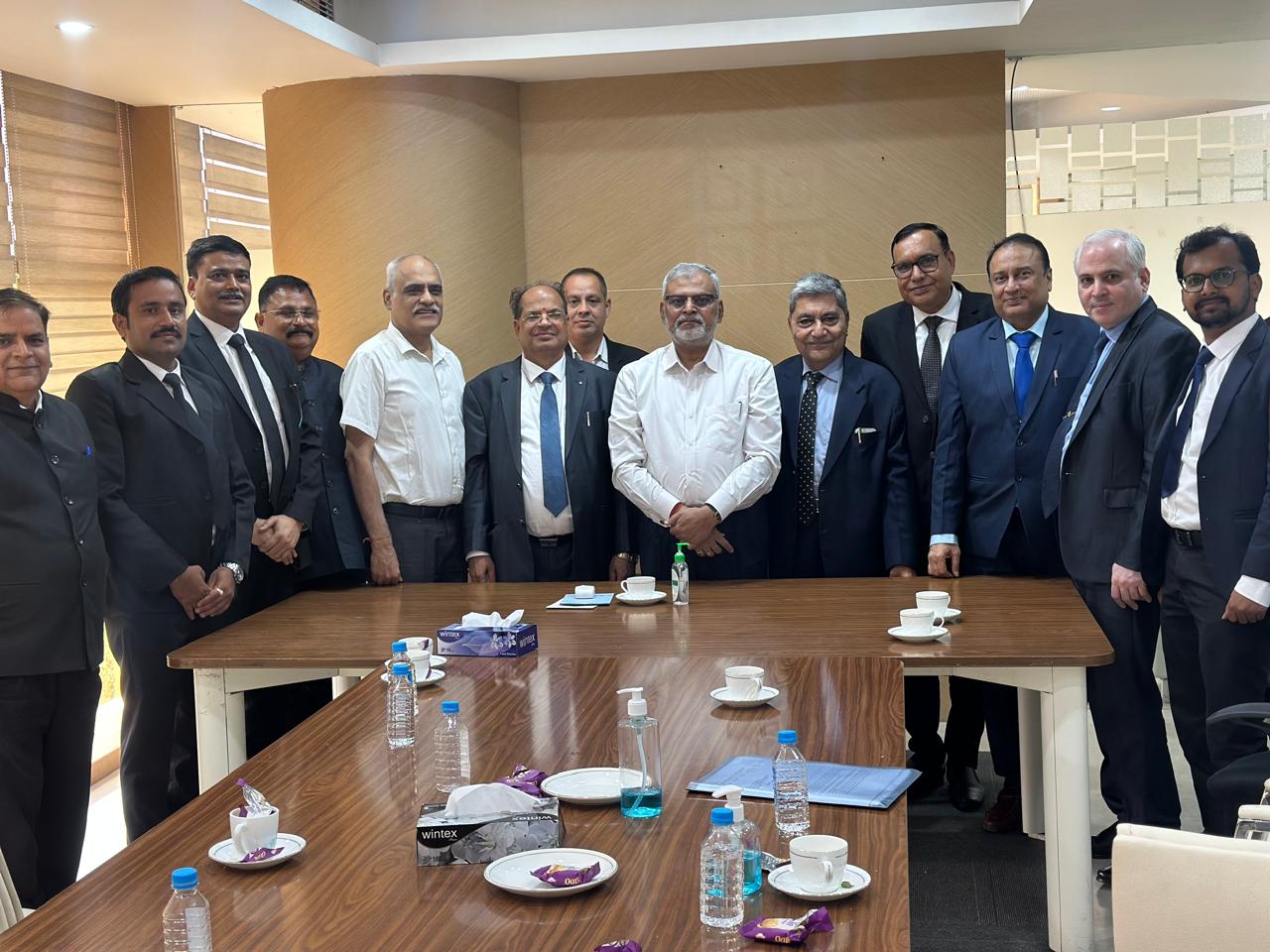 AIFTP Delegation Lead By National President Samir Jani Met CBDT Chairman Ravi Agrawal and GSTAT PRESIDENT Sanjay Mishraji at Delhi on 8th July 2025.