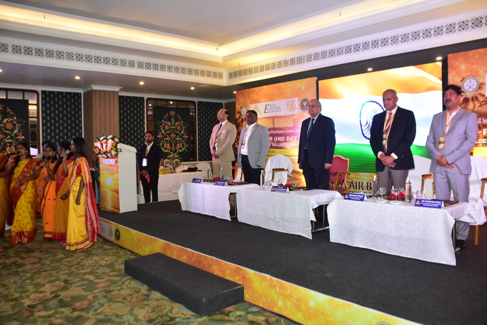 Welcome Address by specific Odissi State Lokgeet during Inaugural Session