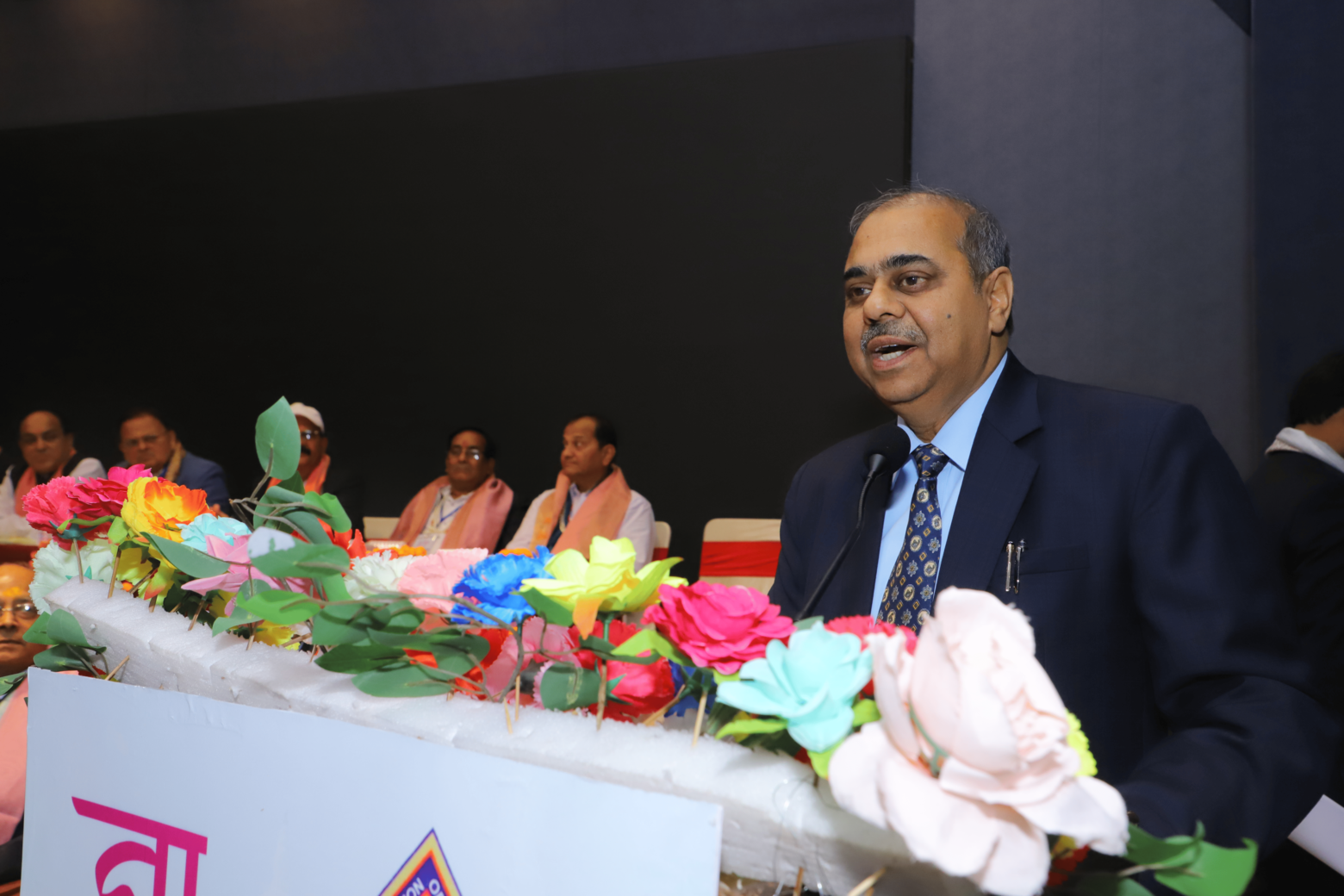 Hon’ble Mr. Justice Vivek Birla, Judge, Allahabad High Court addressing the gathering.